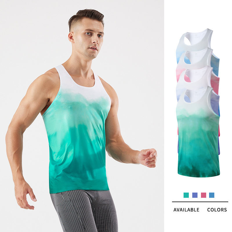 Summer Marathon advanced quick-drying racing vest fitness vest track and field training clothes sports breathable sleeveless top