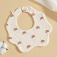 Little Rainbow-petal bib