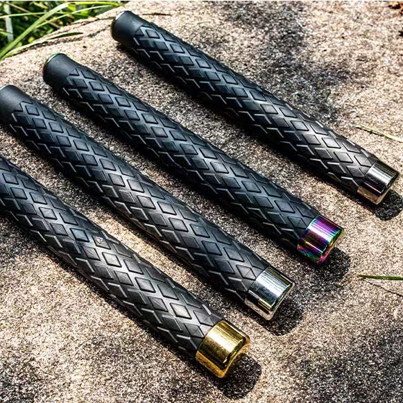Factory Direct 511 Stick Telescopic Stick Stick Portable Triple Stick Self-defense Solid Outdoor Anti-riot Stick Security