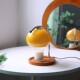 Orange-yellow lampshade (US gauge)
