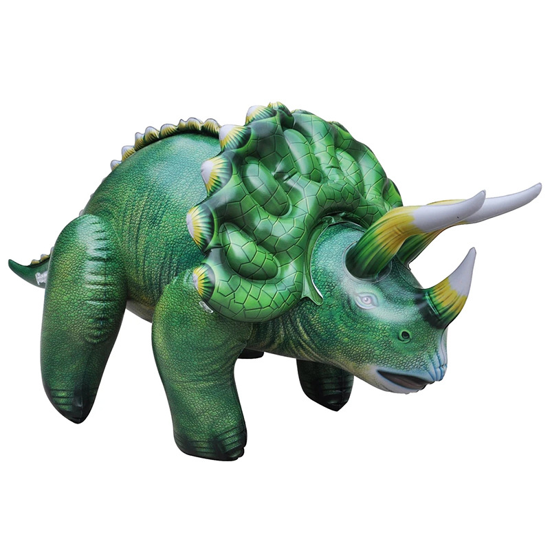 Simulation pvc inflatable dinosaur model family party party decoration children's toy cartoon animal birthday gift