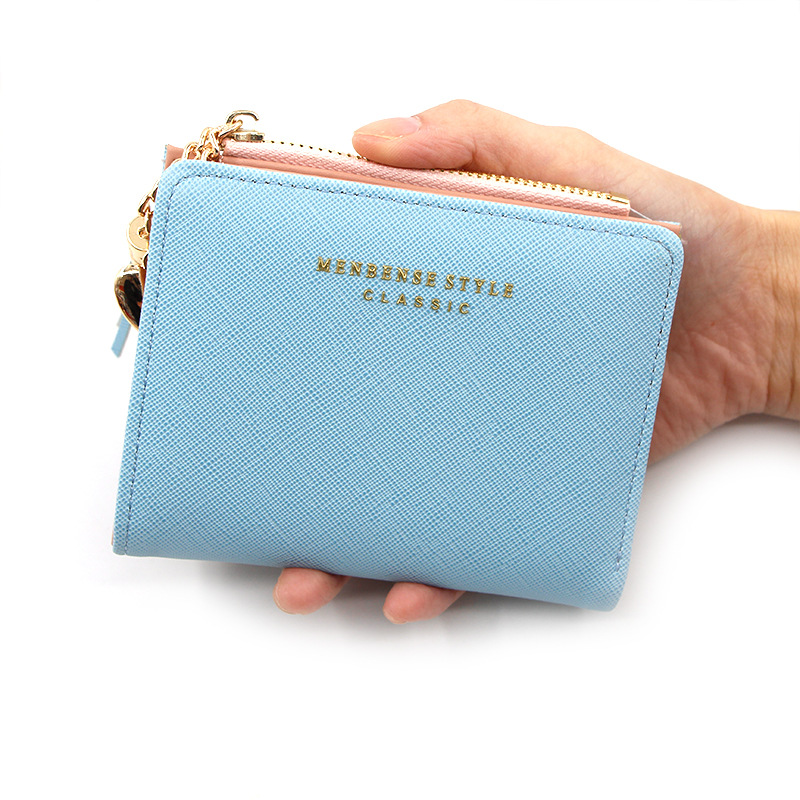 Distinctive Short Women's Zipper Wallet Tassel Simple Clutch Coin Purse Women's Wallet Wallet