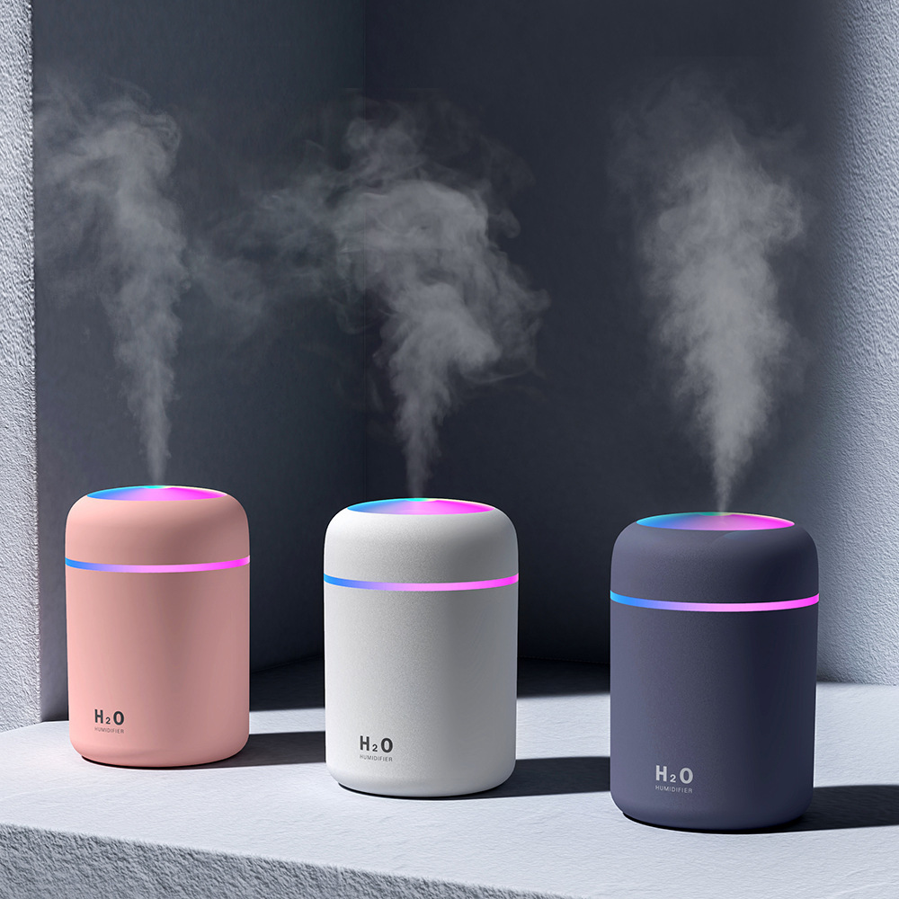 Cross-border new portable humidifier USB office desktop home large-capacity atomizer colorful cup humidifier