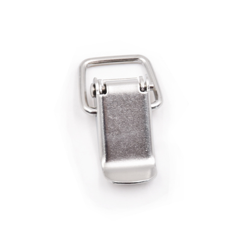 H007 luggage buckle lock wooden box universal buckle stainless steel duckbill spring buckle spring buckle toolbox