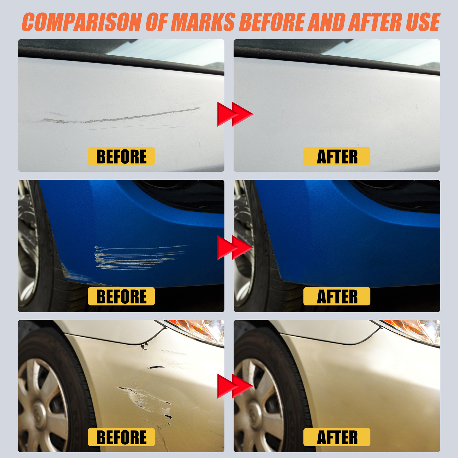 Homonth scratch repair spray car scratch renovation cleaning repair maintenance brightening care paint spray