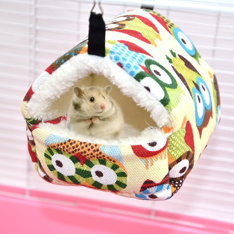 Cross-border hamster nest honey bag shrews Dutch pig guinea pig Chinchilla winter warm supplies squirrel small pet cotton nest