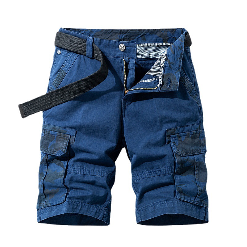 New 2020 Summer Men's Casual Pants Solid Color Non-ironing Pants Men's Cargo Pants Fashion Men's Shorts