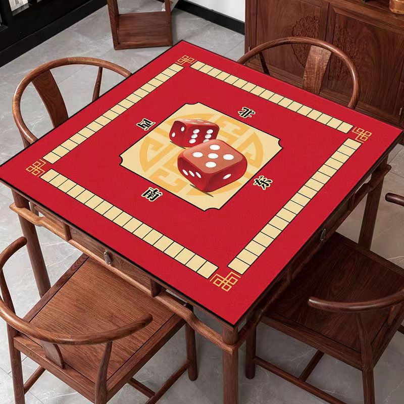 家用桌墊隔音桌墊防滑吸水桌墊正方形耐磨桌墊棋牌室消音加厚墊