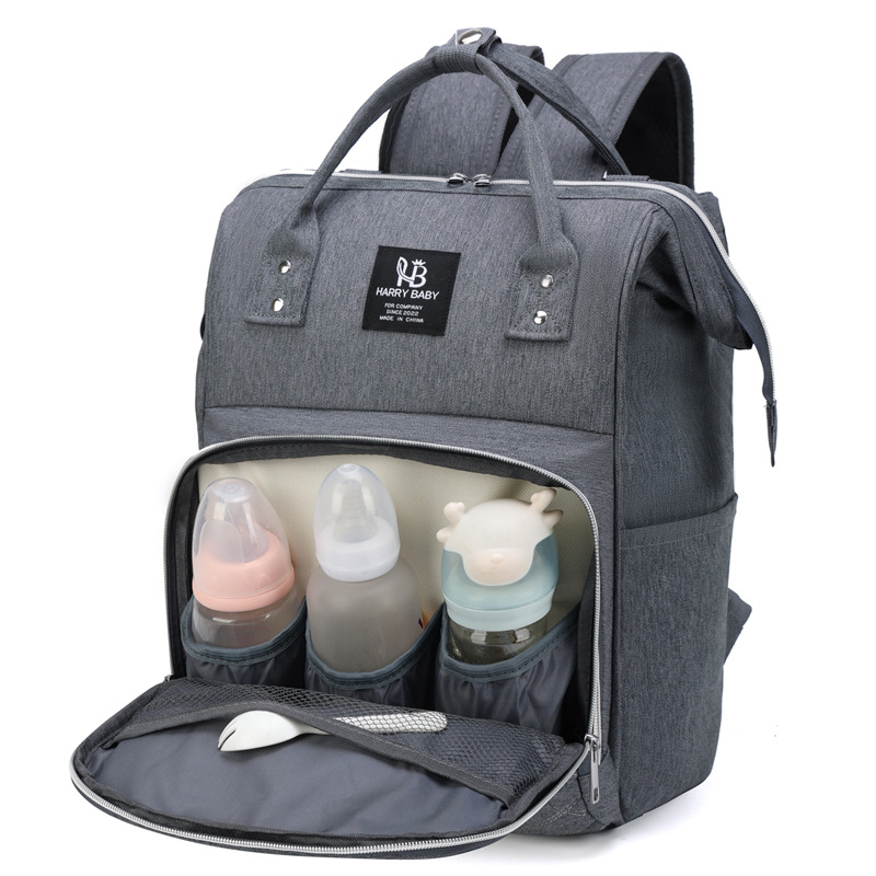 Factory wholesale Mummy bag new simple large capacity portable baby bag anti-splashing lightweight multi-layer mother bag