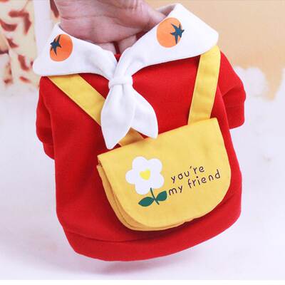 Puppy Clothes Koji Cute Fadou Spring and Autumn Clothes Teddy Bitter Bear Puppy Cat Pet Thin