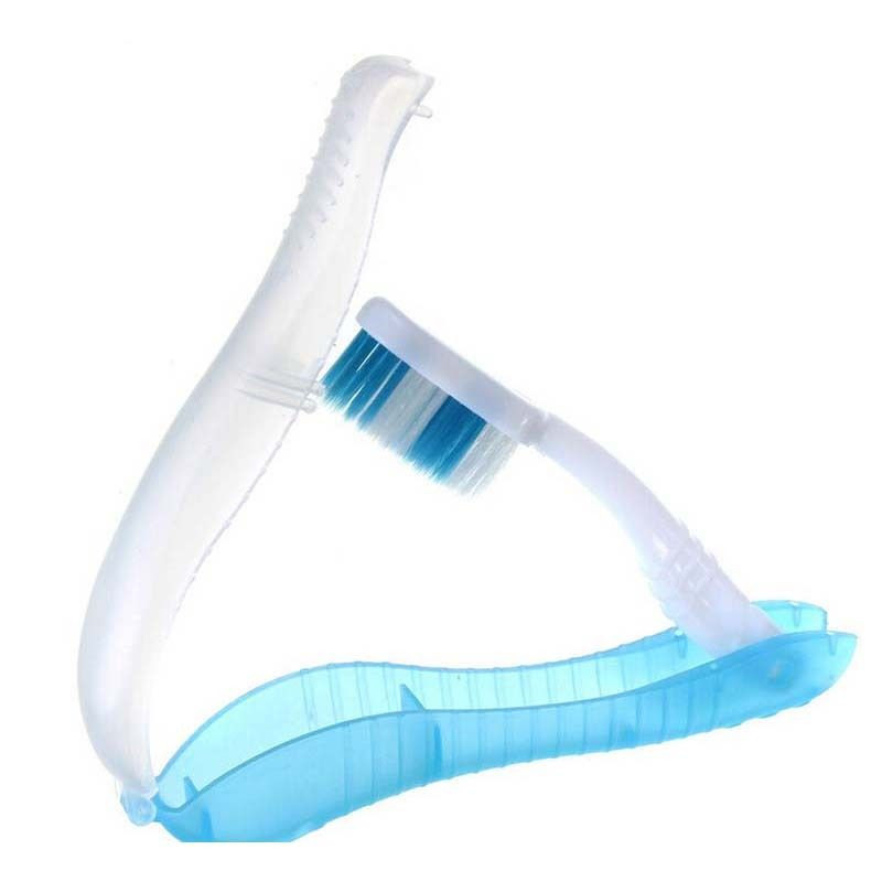 Cross-border Hot-selling Folding Toothbrush Comb Travel Adult Portable Toothbrush Storage Brushed Soft Hair Gift Advertising Toothbrush