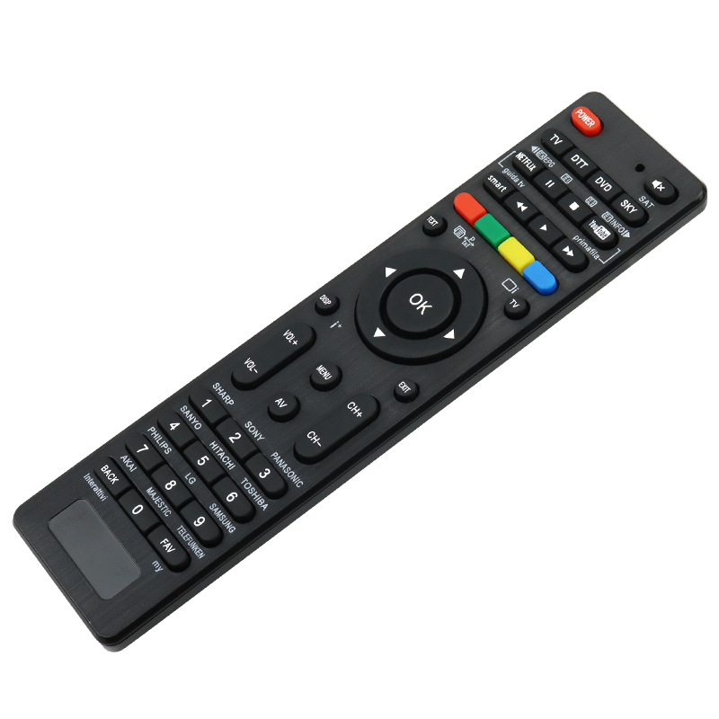 Applicable to foreign English version 4-in-one universal remote control TV DTT DVD SKY one-click search automatic pairing