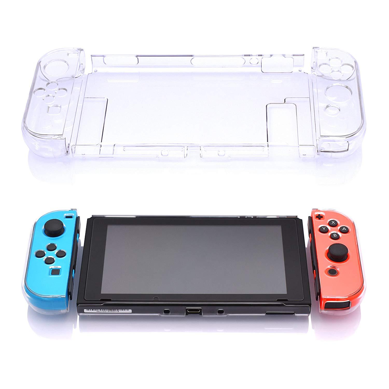 Nintendo Switch protective case SWITCH split PC crystal case switch protective cover printable