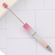44-three-color gradient rose white powder