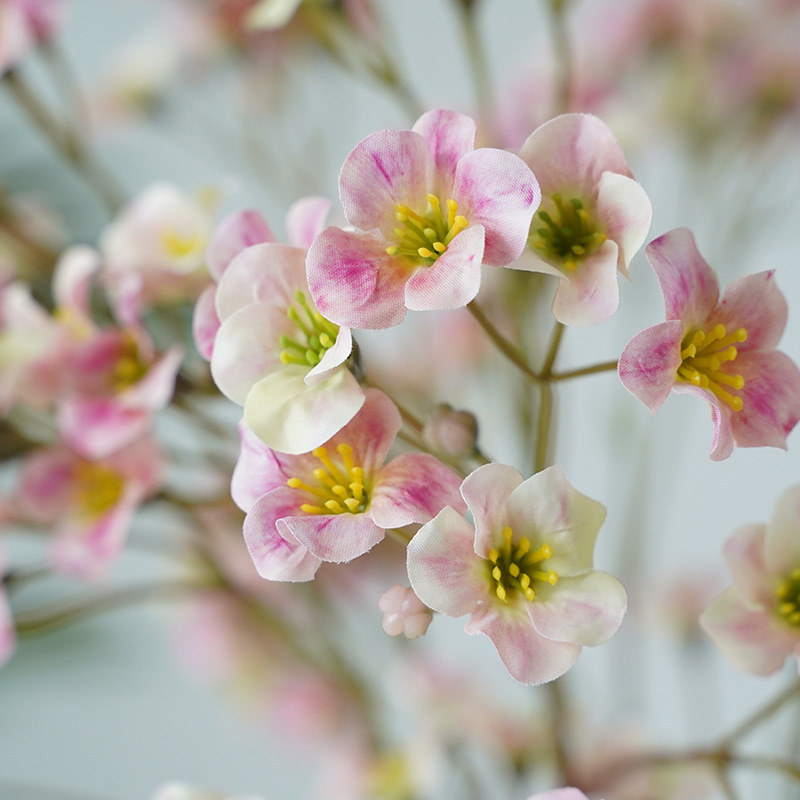 新しい単一の枝シミュレーションオイル舌花家の装飾花材牧歌的なスタイルのホテルの装飾材料|undefined