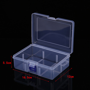 Removable 6-space Empty Box Storage Box Electronic Components Cosmetic Storage Plastic Box Hardware Tools Jewelry Finishing