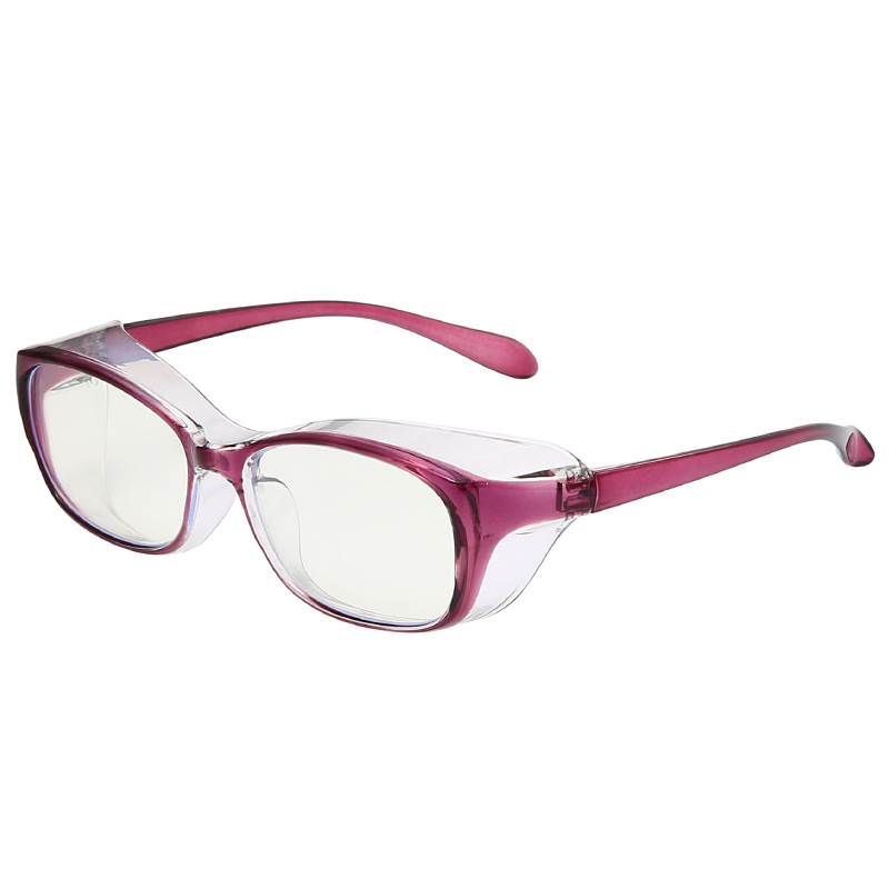 Goggles new retro anti-fog anti-blue glasses anti-dust spray edge square frame anti-pollen glasses