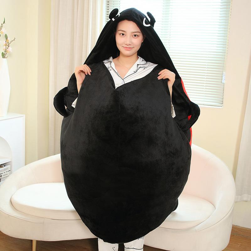 Shake Tone Internet Popular Same Style Beetle Clothes Pillow Ladybug Doll Doll Plush Toy Sofa Cushion Lazy Pillow