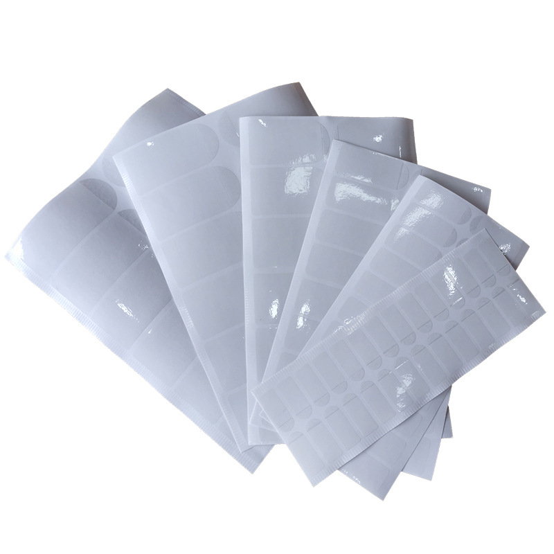 Removable self-adhesive label customized transparent sealing sticker milk tea easy to tear waterproof QR code logo design customization