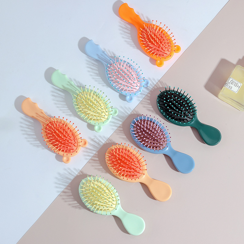 Cartoon comb mini air cushion comb portable travel comb airbag small comb wholesale children's home massage comb gift