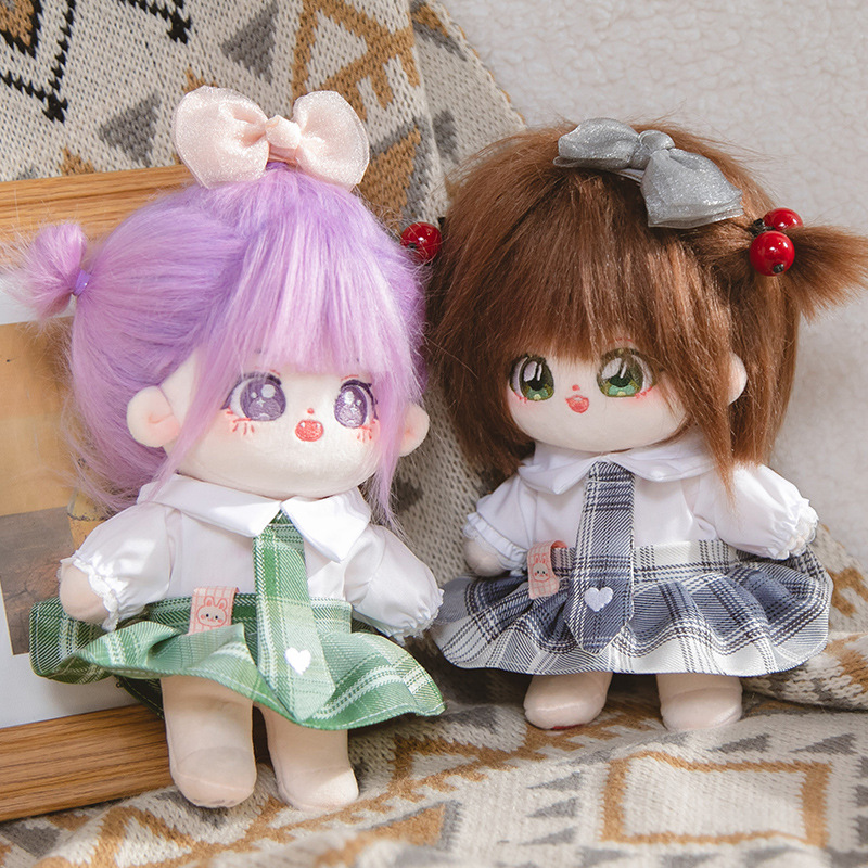 Spot Doll Clothes 20cm Cotton Doll Clothes Set 20cm Star Doll Replacement Dress Doll Accessories