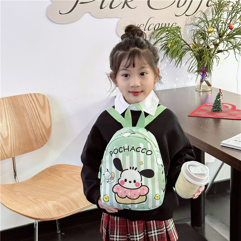 2024 new creative small schoolbag children's fashion cartoon backpack girl's cute coolomi backpack melody