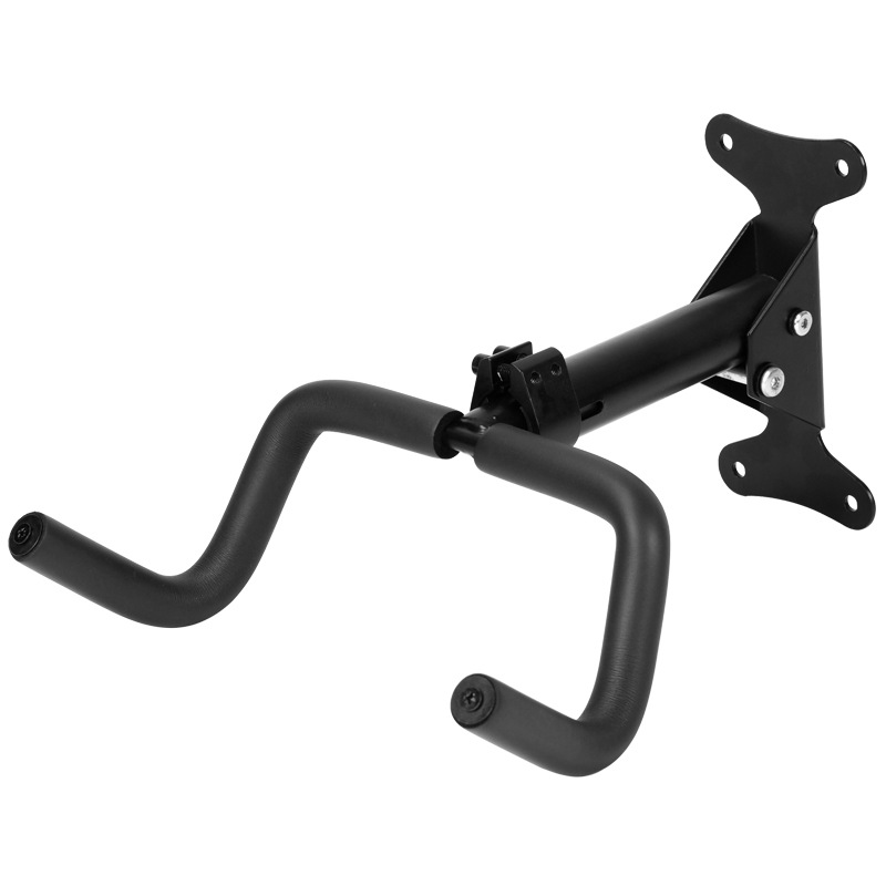 Bicycle wall mount mountain bike wall double hook fixed hanging frame retractable road bike display rack