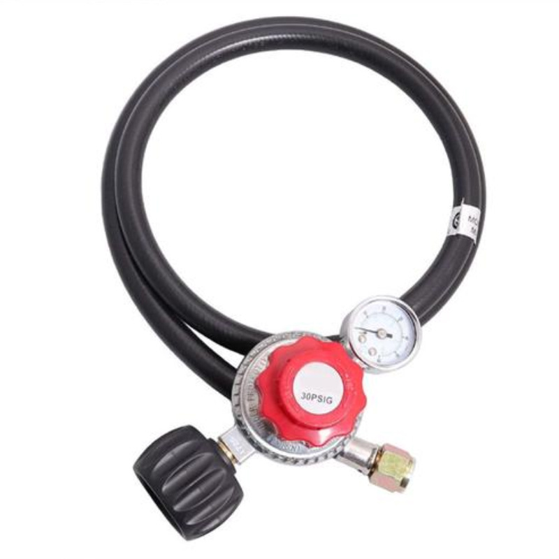 Cross-border 4FT propane transfer pipe QCC interface connection gas cylinder transfer head gas pipe propane hose adapter