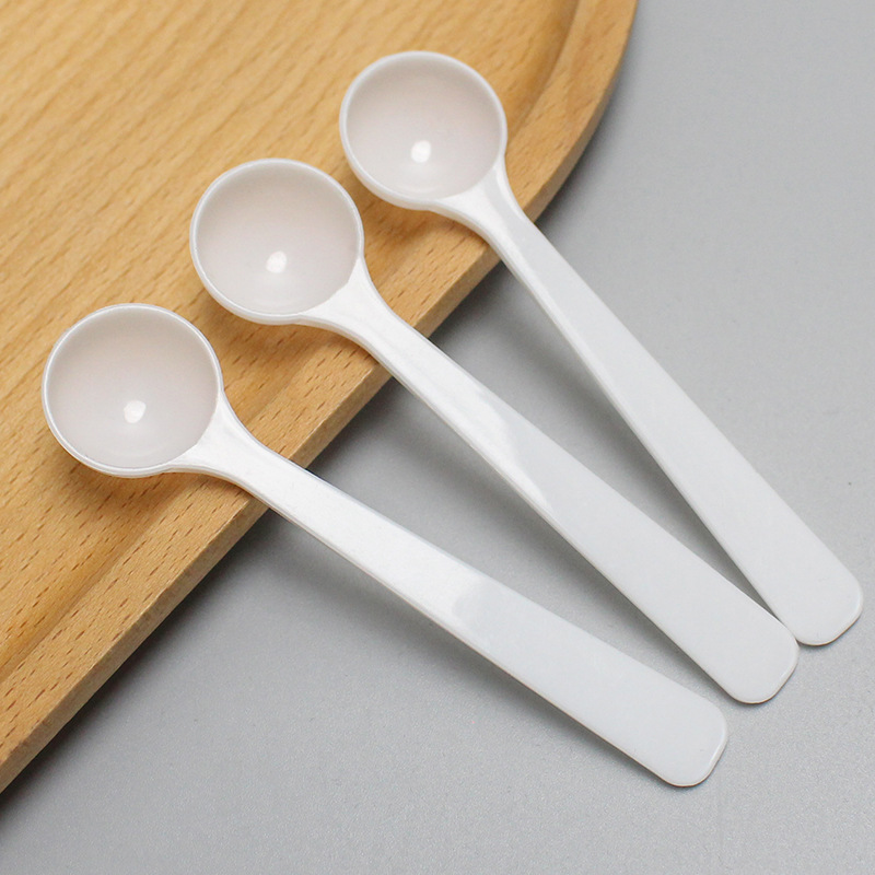 Wholesale bulk plastic measuring spoon 1g g salt spoon 2ml ml powder fruit powder baking spoon quantitative measuring small spoon