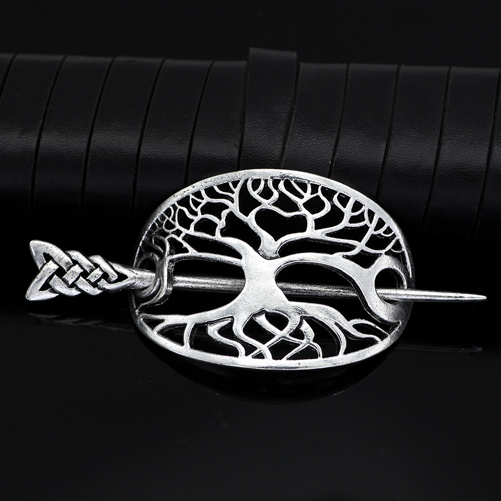 Cross-border hot selling European and American fashion accessories Nordic Viking Celtic knot hairpin Irish retro hairpin hair accessories wholesale