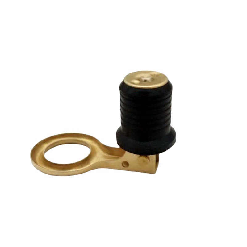 Cross-border spot brass water plug Marine drain plug 1 inch water plug drain hole water plug deck water plug