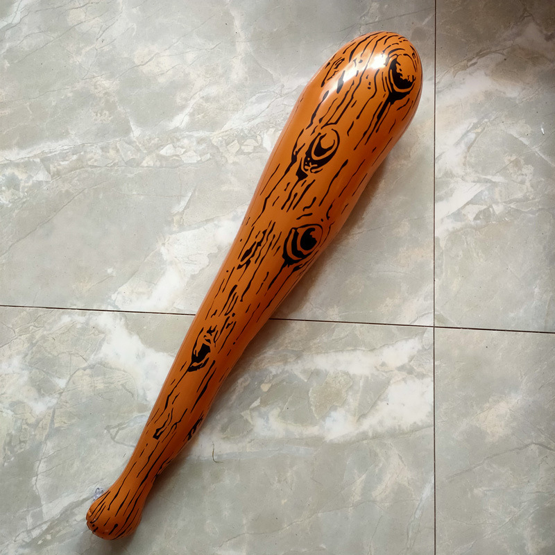 Factory spot PVC inflatable stick wood stick hammer strike expulsion stick caveman play props
