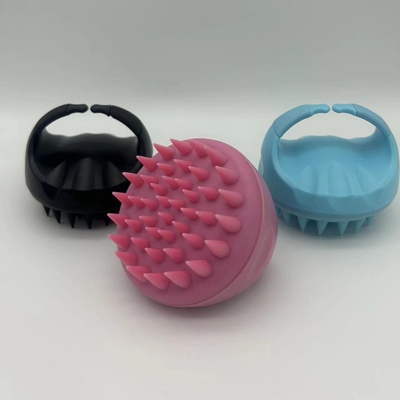 Spot Shampoo Brush Wet and Dry Non-Slip Soft Household Hairdressing Bathing Scalp Meridian Massage Comb