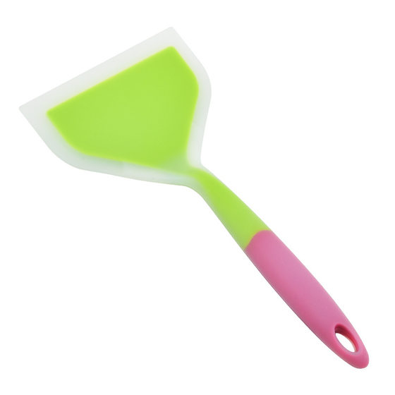 In stock Jade roast silicone spatula wide mouth pizza shovel steak non-stick pan silicone spatula pancake pancake fruit