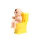 Doll Spray Toilet Yellow