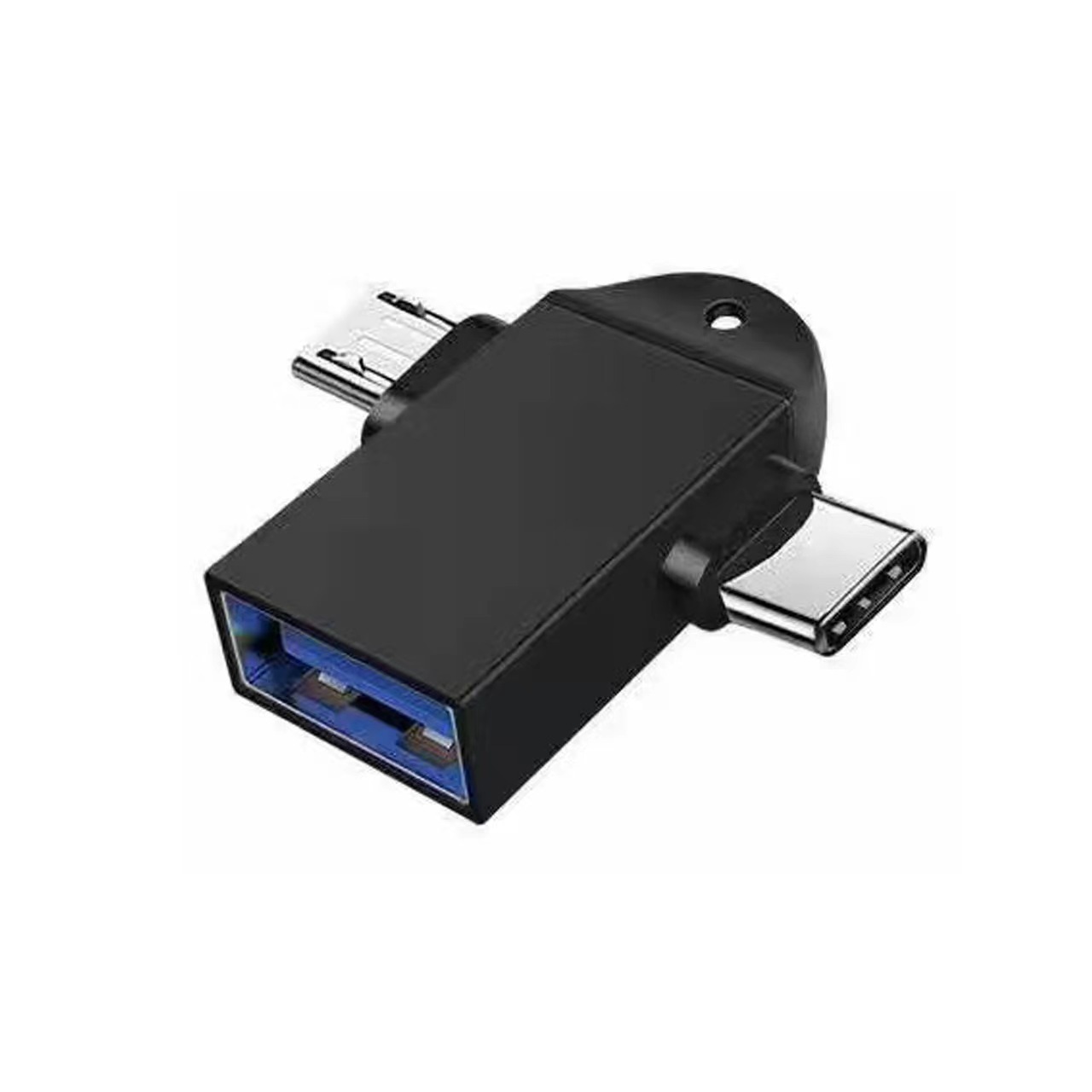 Factory direct two-in-one OTG Mobile Phone Adapter TYPE-C + Micro USB3.0-U card reader