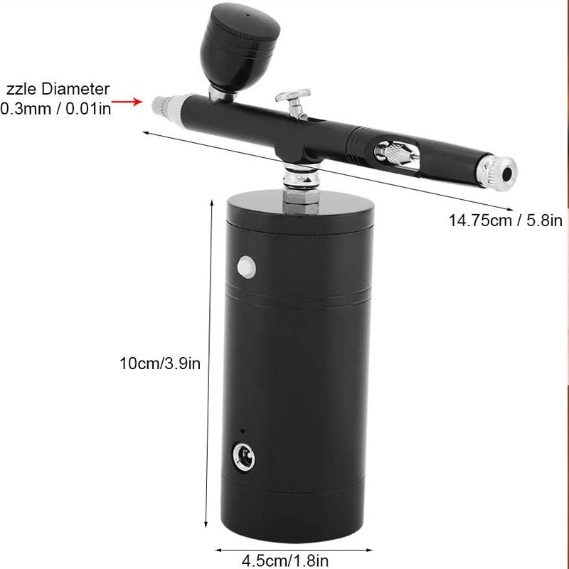 Amazon, eaby hot-selling portable rechargeable mini electric small spray pen air pump set model painting color