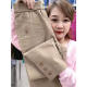 Cotton Linen Casual Pants Women's Thin Summer New Large Size Loose Slimming Hallen Pants Straight Carrot Pants Trendy Ankle-length Pants