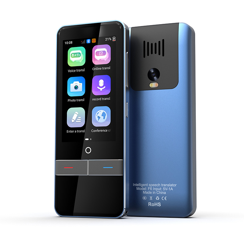 Factory price flagship F6 offline voice translator business travel oral training translator Photo recording translation pen