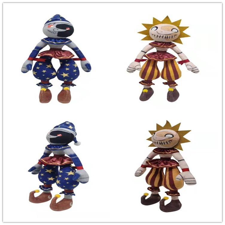 クロスボーダー新商品ぬいぐるみサンドロップfnafセキュリティホール最終boss月太陽公仔|undefined