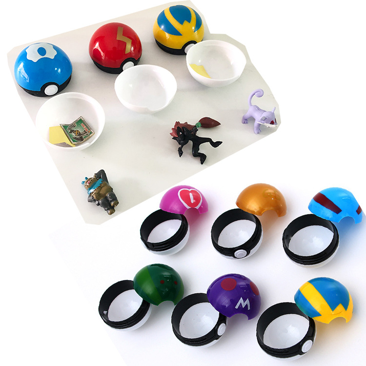 Elf Ball Toy Pokémon Pocket Elf Master Ball Pet Doll Pokémon Toy 5cm Colored Ball