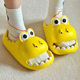 New creative cartoon dinosaur slippers ladies summer indoor home thick bottom anti-slip slippers wholesale