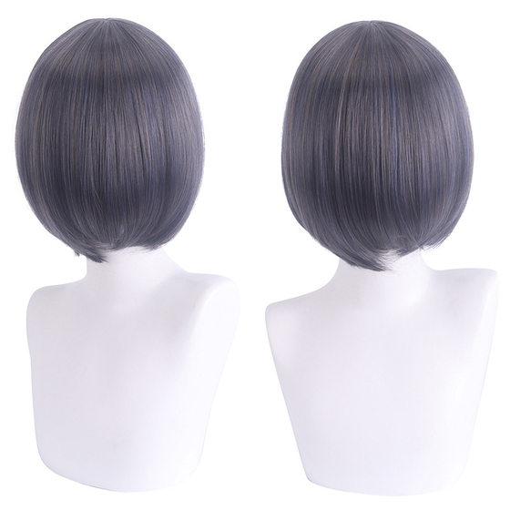 Main Shengda cosplay wig face-closing short hair thickened version face-closing modeling color bobo headgear 30CM universal
