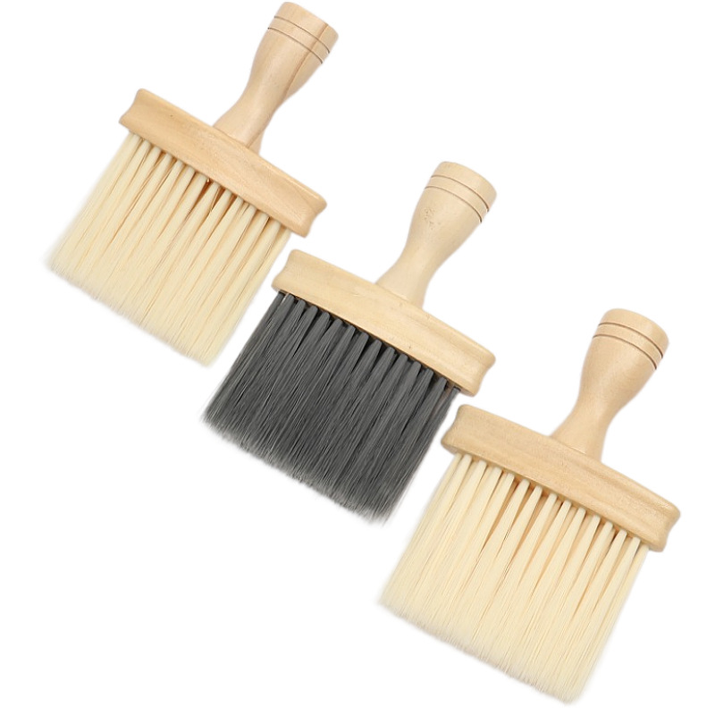 Car interior cleaning brush solid wood handle car air conditioning air outlet brush car seat gap soft bristle brush