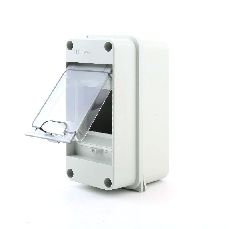 HT-3 circuit outdoor IP65 Waterproof distribution box outdoor rainproof charging pile switch protection box open distribution box