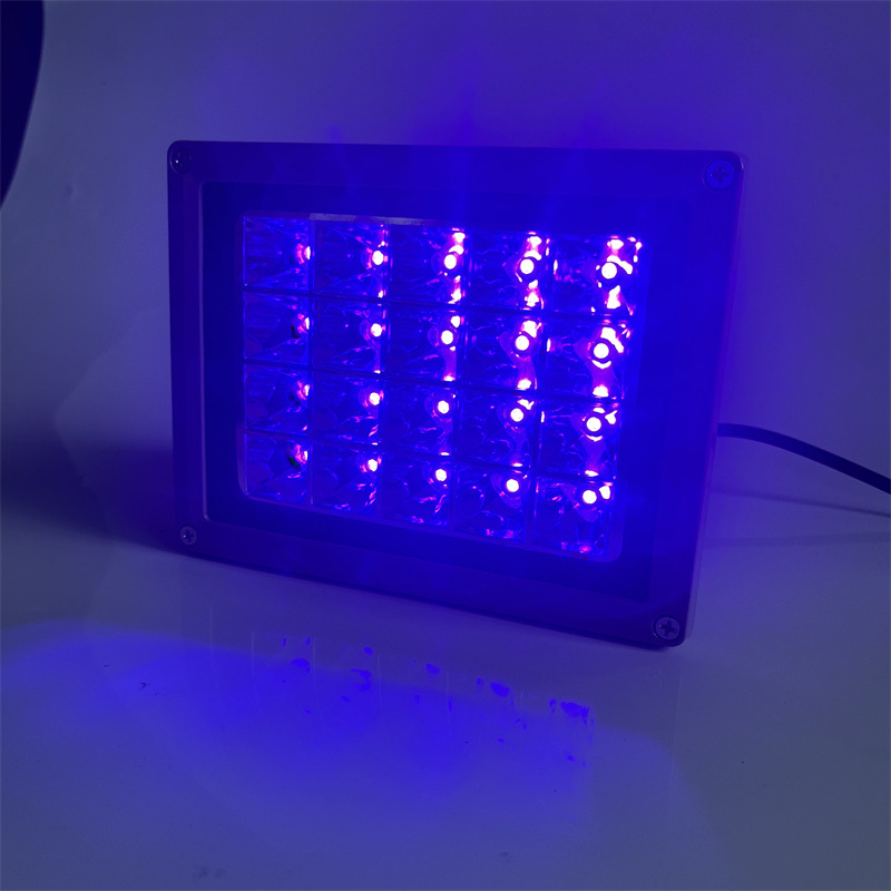 High power UV glue curing lamp small curing equipment LED Curing baking lamp 405nm UV ink curing lamp