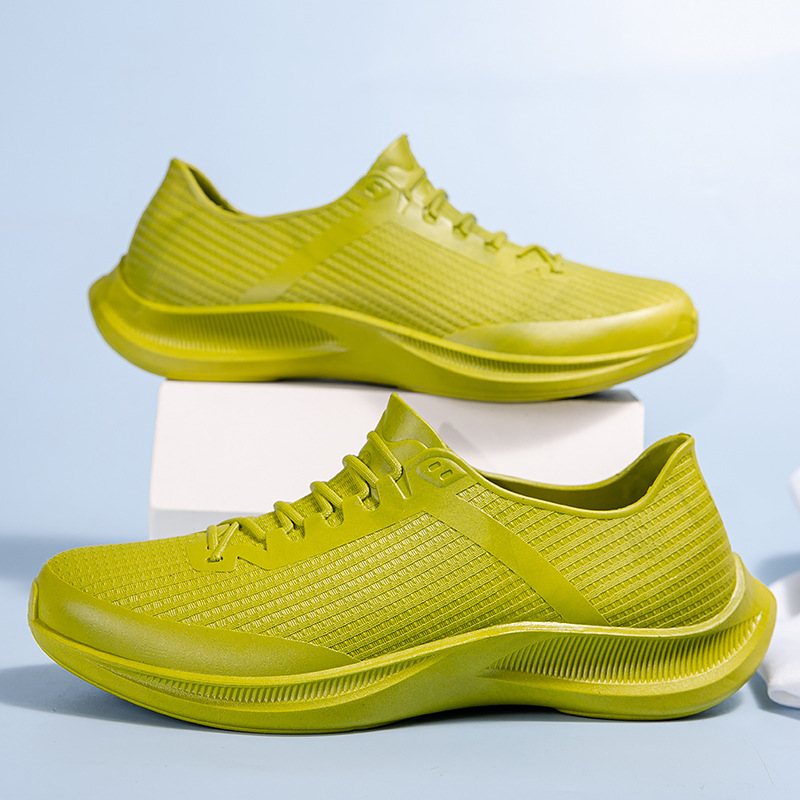 [Factory direct sales] sports rain boots fashionable short soft bottom waterproof shoes non-slip kitchen shoes men's wear-resistant rubber shoes