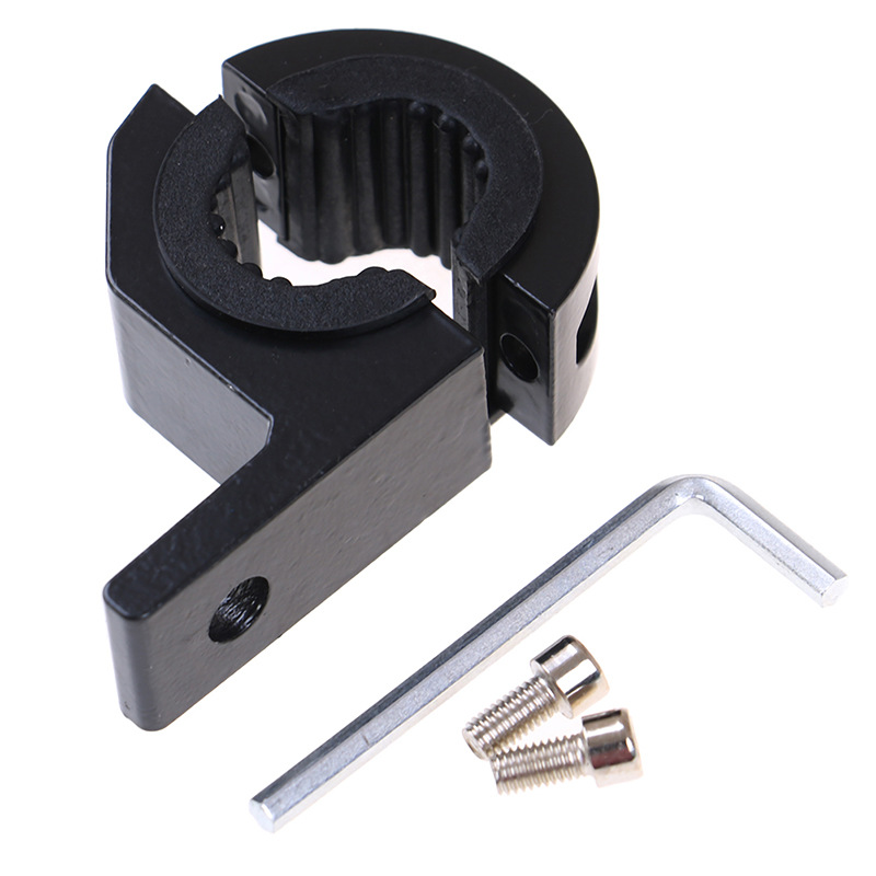 Motorcycle modified external spotlight bracket electric vehicle aluminum alloy extension bracket headlight holder clip lamp holder