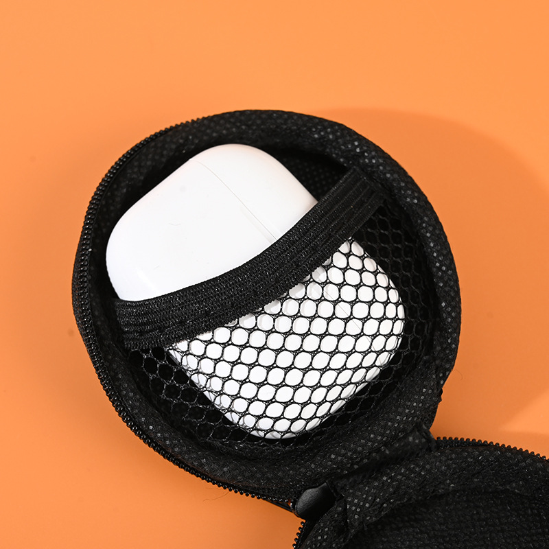 Factory wholesale Korean cute cartoon silicone headphone bag portable storage bag small coin purse children's bag in stock