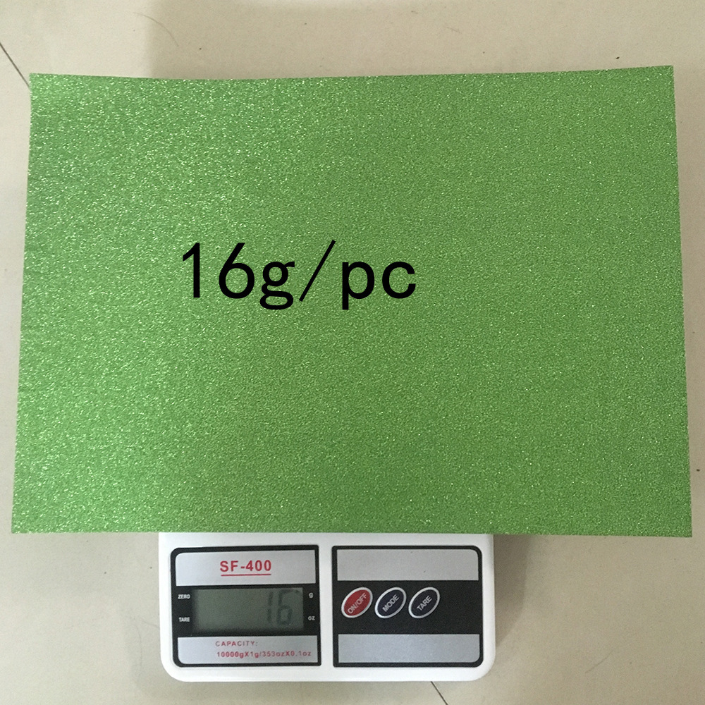 Manufacturers supply 250g A3A4 color flash glitter cardboard kindergarten DIY handmade paper without dropping powder